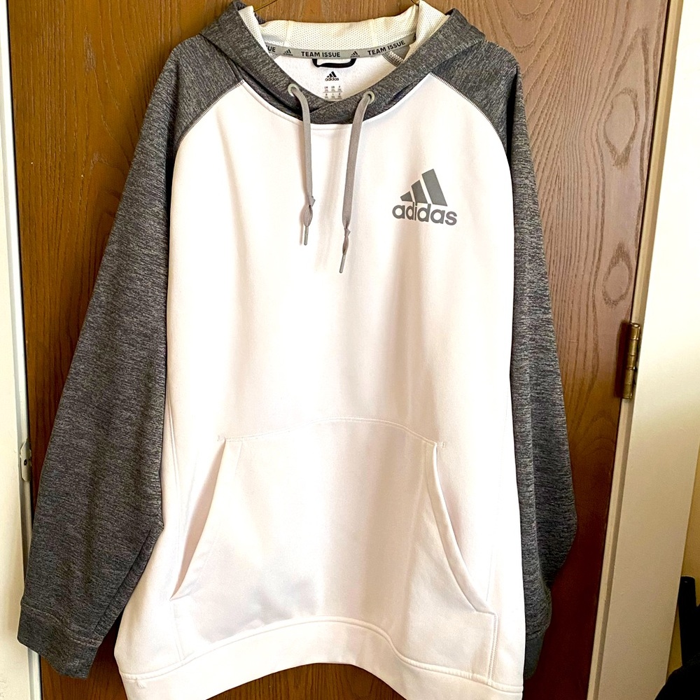 Mens Adidas climawarm hooded swestshirt
